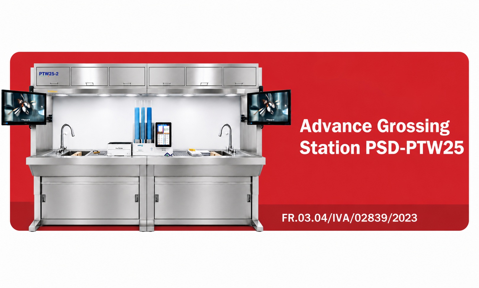 Workstation Grossing Techpath PSD-PTW25